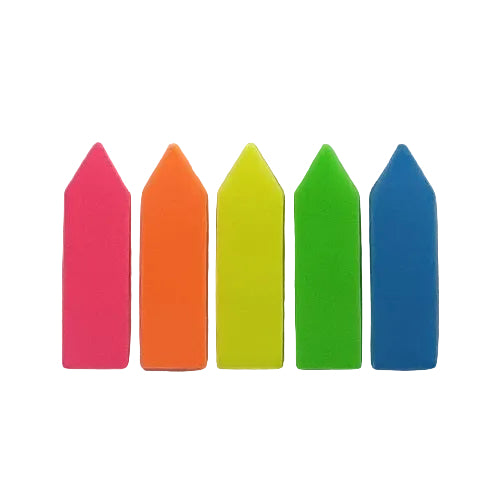Kadisi Transparent Sticky Note Strips 12mm x 44mm 5-Pack