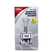 Deli 7506 Manual Numbering Machine 6-Digit