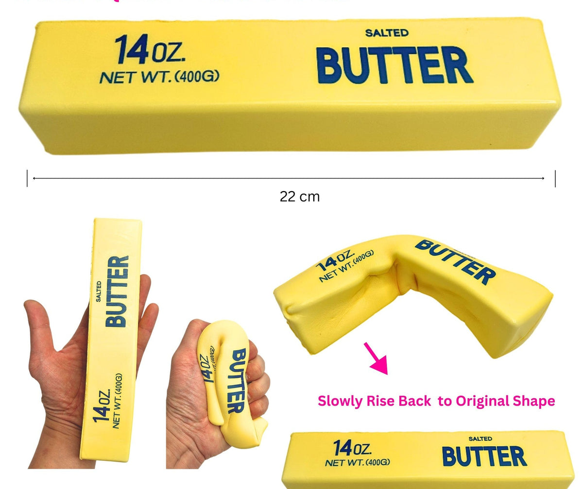 Large Squishy Butter Sensory Fidget Toy