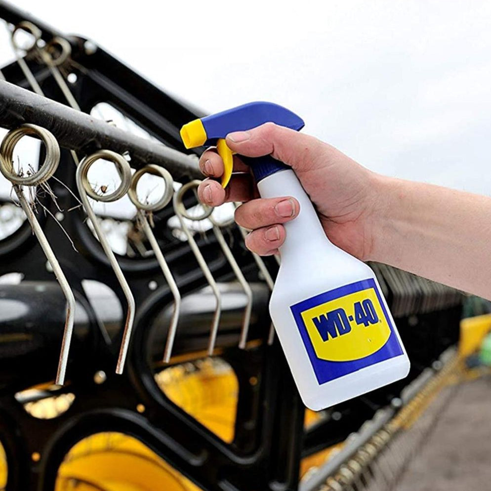 WD-40 Multi-Use Lubricant 1.3 gal Spray Bottle And Flexible 13.5 fl oz Straw