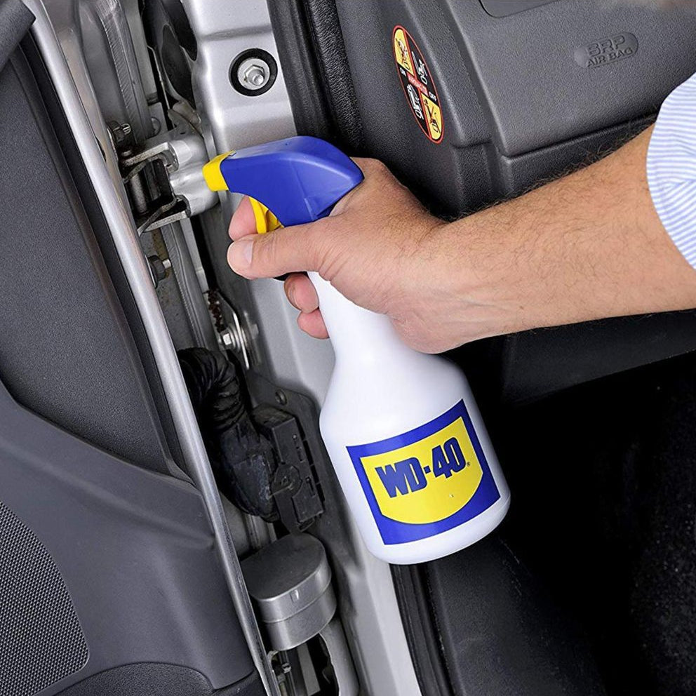 WD-40 Multi-Use Lubricant 1.3 gal Spray Bottle And Flexible 13.5 fl oz Straw