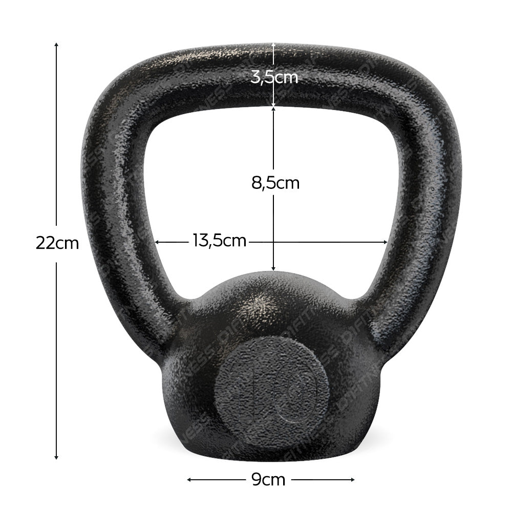 EchoCross IronCast Iron Kettlebell 4kg to 32kg Weight