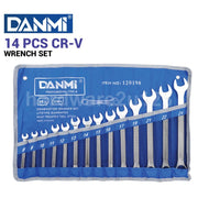 DANMI ET KIT-4-120M Conjunto de Chaves Combinadas Métricas de 14 Peças