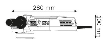 Bosch Professional PRO GWS 900-100 Angle Grinder