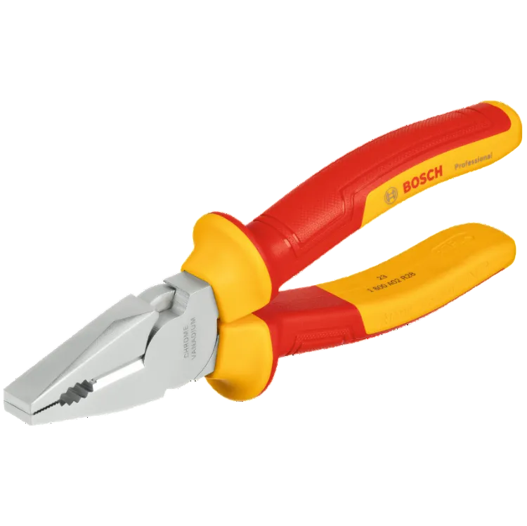 Bosch Professional VDE Combination Pliers 7.1 in