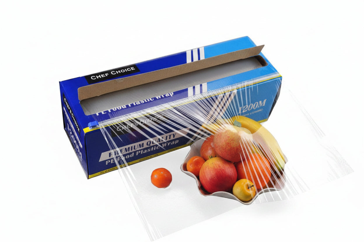 Yantai Bagease PVC Cling Film Food Wrap 30cm x 400m