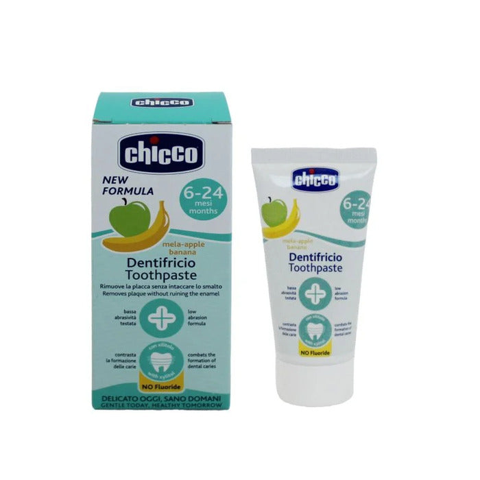Chicco Apple and Banana Toothpaste 50ml for 6+ Months