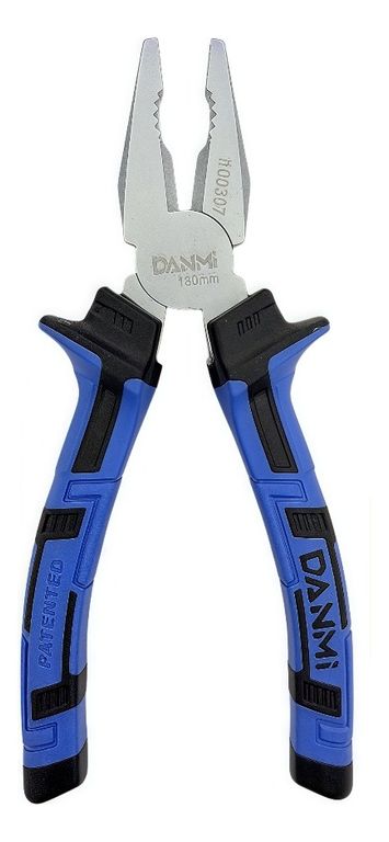 Danmi 7-inch Industrial Universal Pliers Chrome-Plated Steel