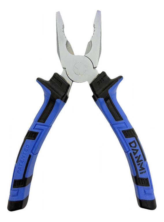 Danmi 7-inch Industrial Universal Pliers Chrome-Plated Steel