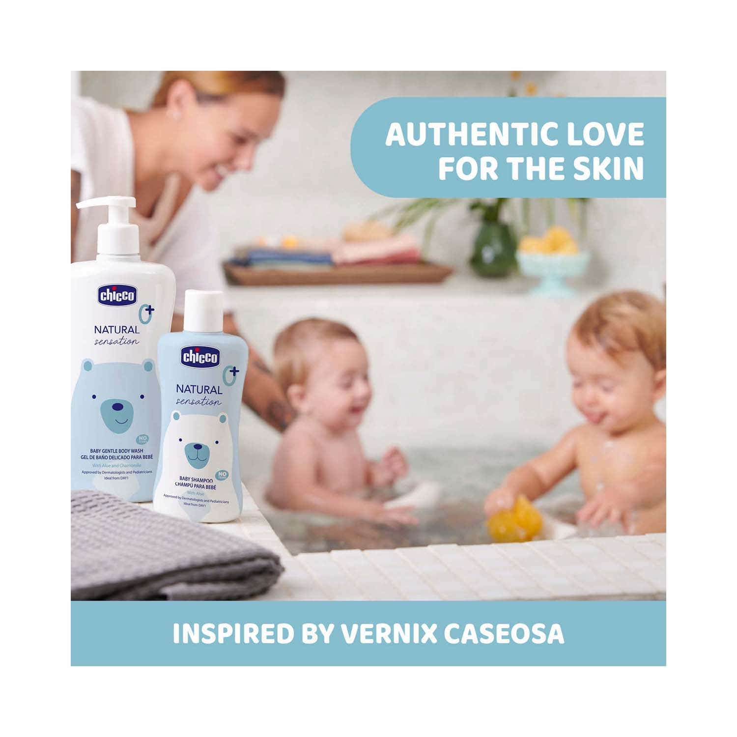 Chicco Natural Sensation Baby Shampoo With Aloe And Almond Oil
