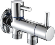KLUDI RAK Dual Control Angle Valve DN15 Brass Chrome