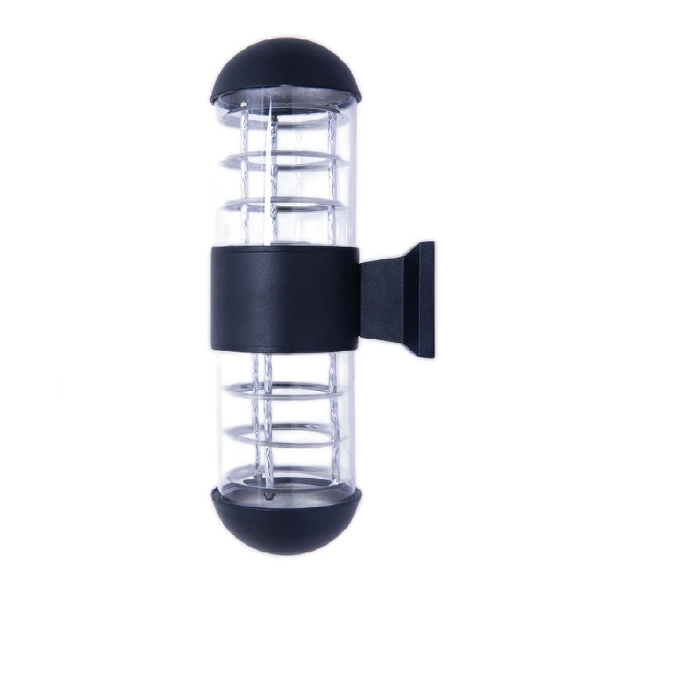 RFAN 202064 Outdoor Wall Lamp Aluminum 2-Light E27 IP65 Black