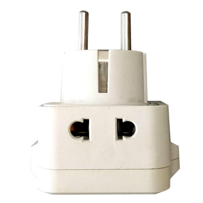 HJT UK to Romania Plug Adapter Flame Retardant 16A 220V