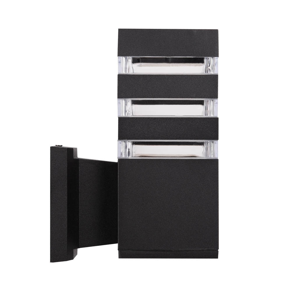Sevilla Outdoor Wall Light 1xE27 Aluminum 40W IP44 Black