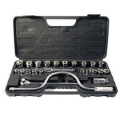 25pc Drive Metric Socket Set with Speeder Handle and Case