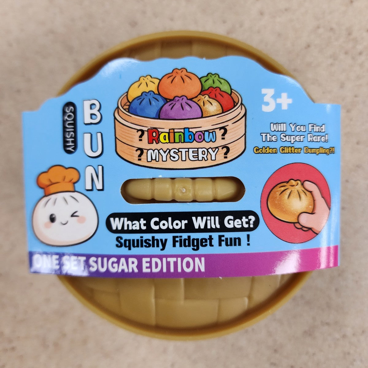 Crazy Fun Mystery Squishy Glitter Dumpling Toy
