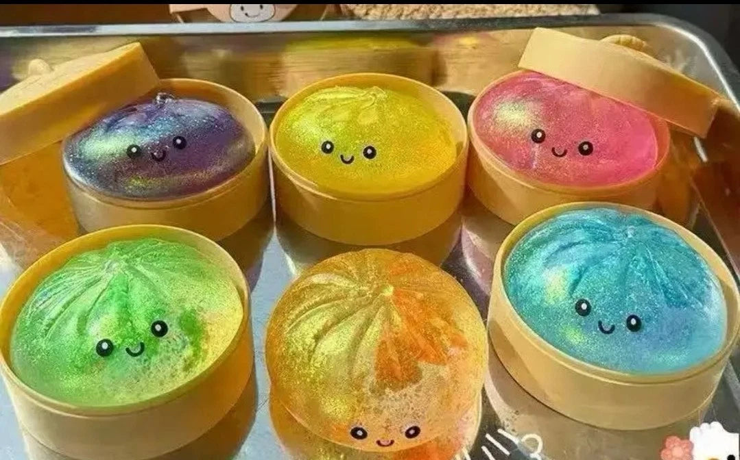 Crazy Fun Mystery Squishy Glitter Dumpling Toy - (SQUI0014)