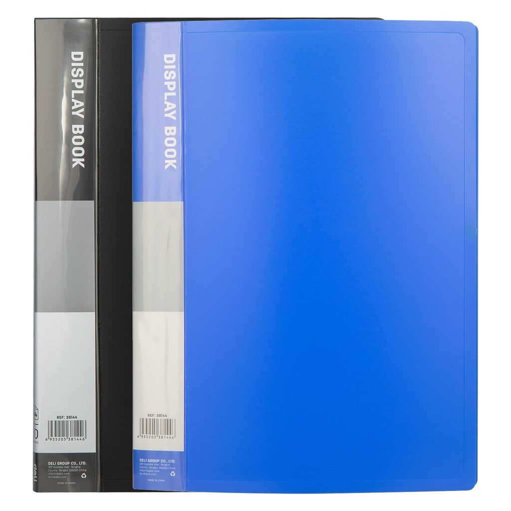 Deli E5001 Office Display Book A4 10 Pages Assorted Colors