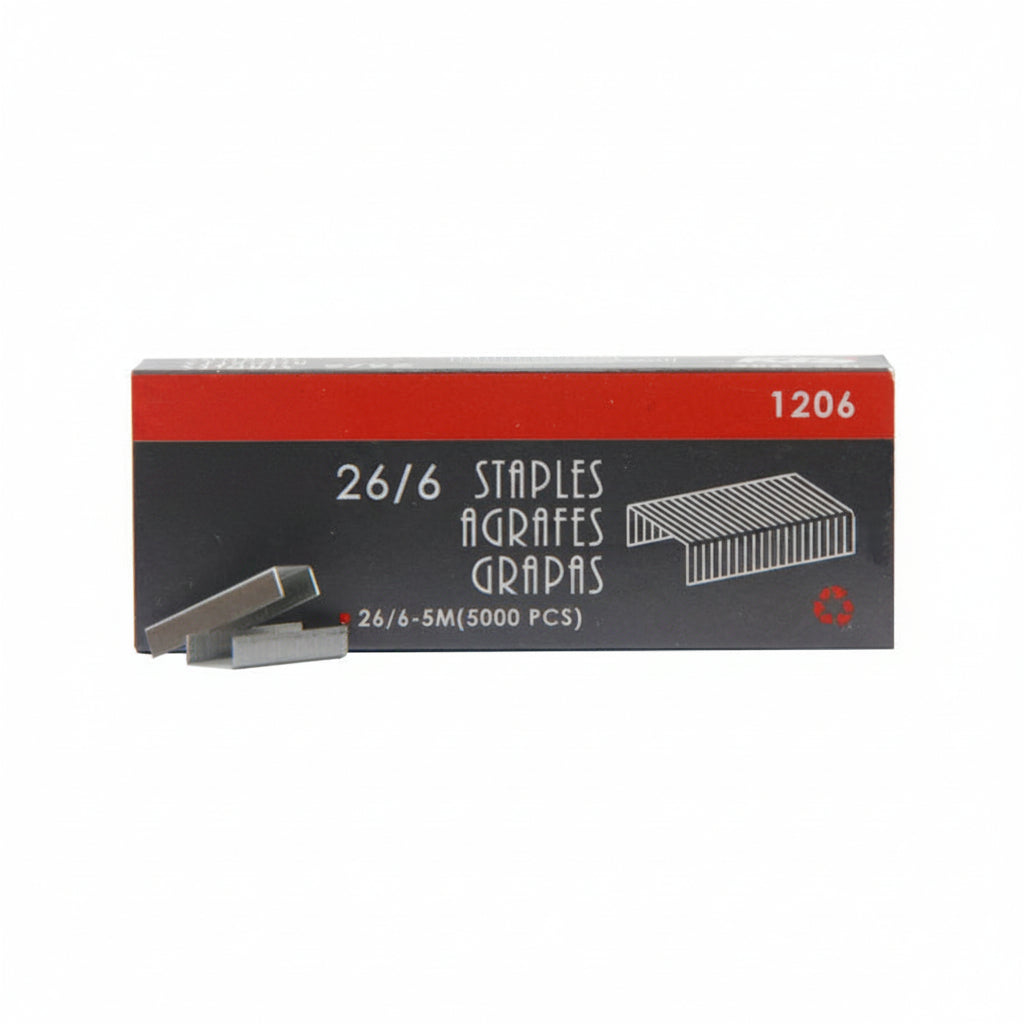 SDI 26/6 Standard Office Staples 5000 Pieces Per Box