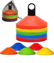 Range Sports 50-Piece Plastic Training Football Cone Set