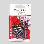 50mm Paper Clips S202-3 Stationery Set 40 Pieces