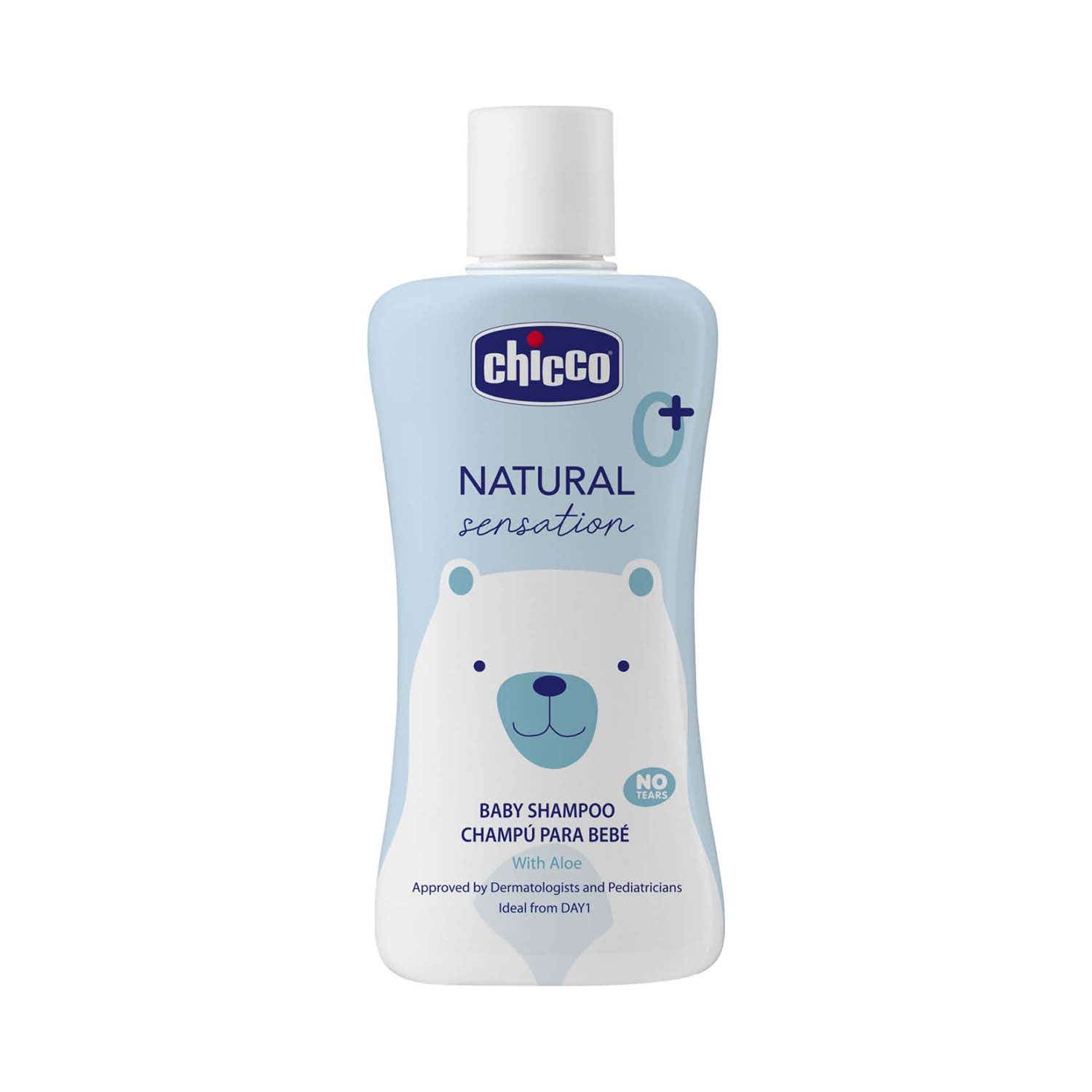 Chicco Natural Sensation Baby Shampoo With Aloe And Almond Oil