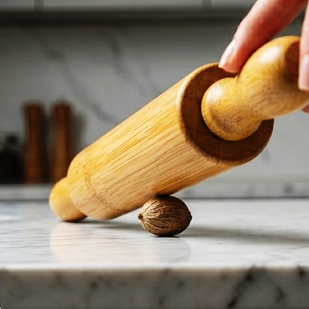 Rolo da Massa de Bambu - 35cm-AYD305-13