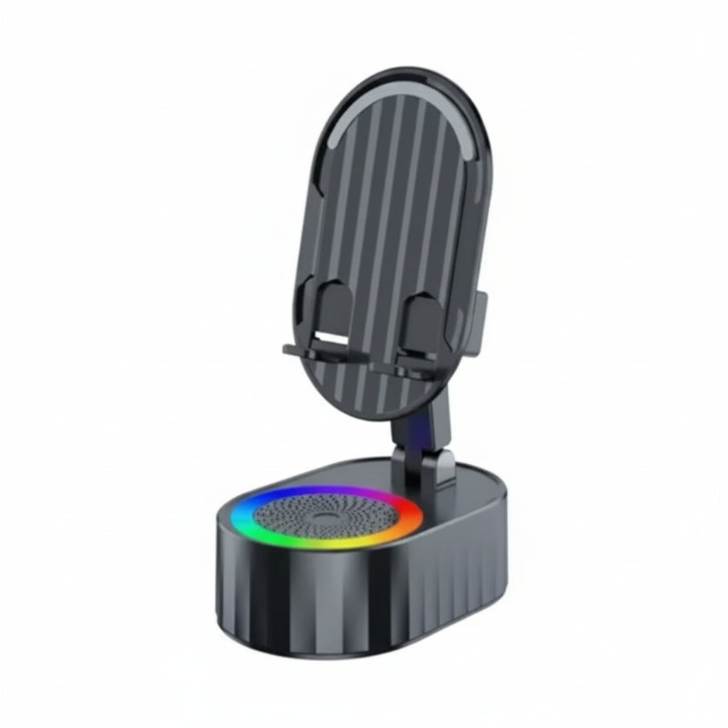 Wireless Bluetooth Speaker with Phone Stand ZJ-016 Black