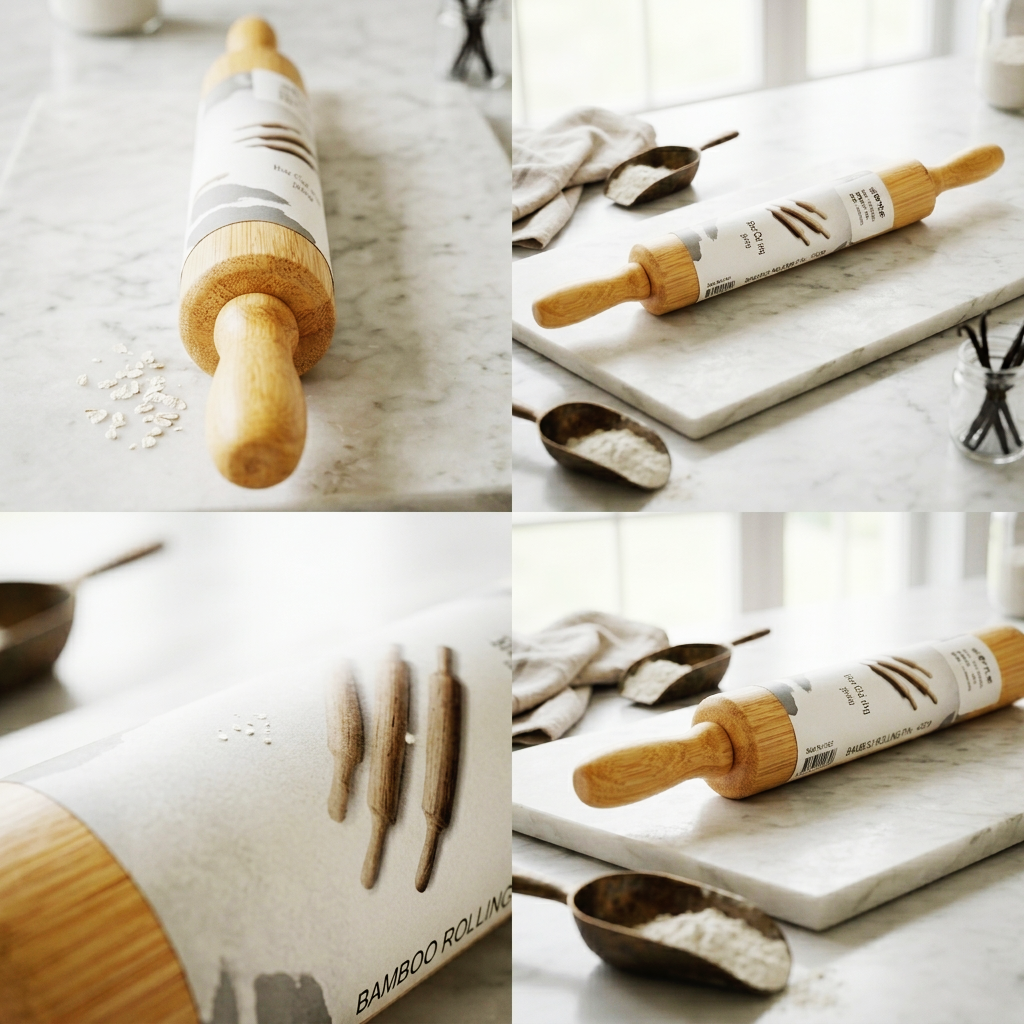 Rolo da Massa de Bambu - 43cm-AYD305-12